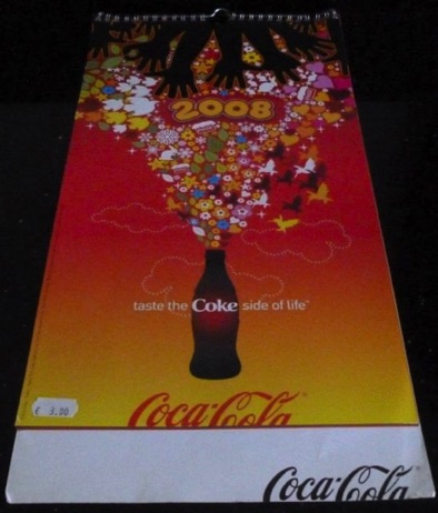 2322-1 € 4,00  coca cola kalender 2008